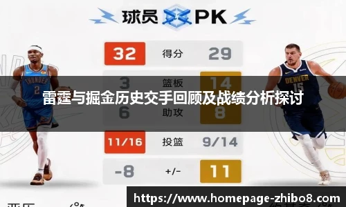 雷霆与掘金历史交手回顾及战绩分析探讨